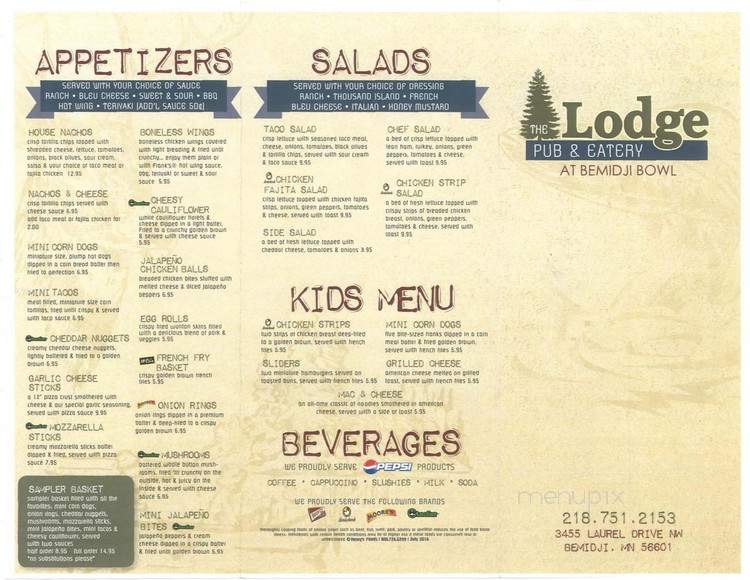 The Lodge' Pub & Eatery - Bemidji, MN