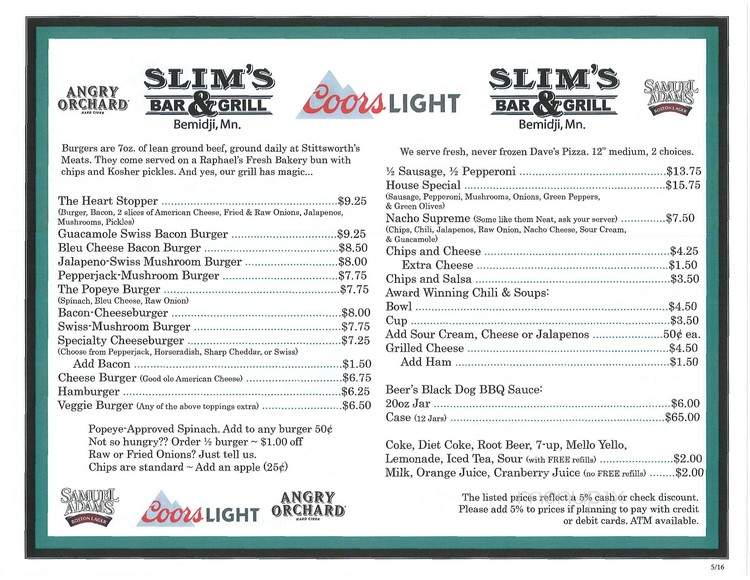 Slim's Bar & Grill - Bemidji, MN