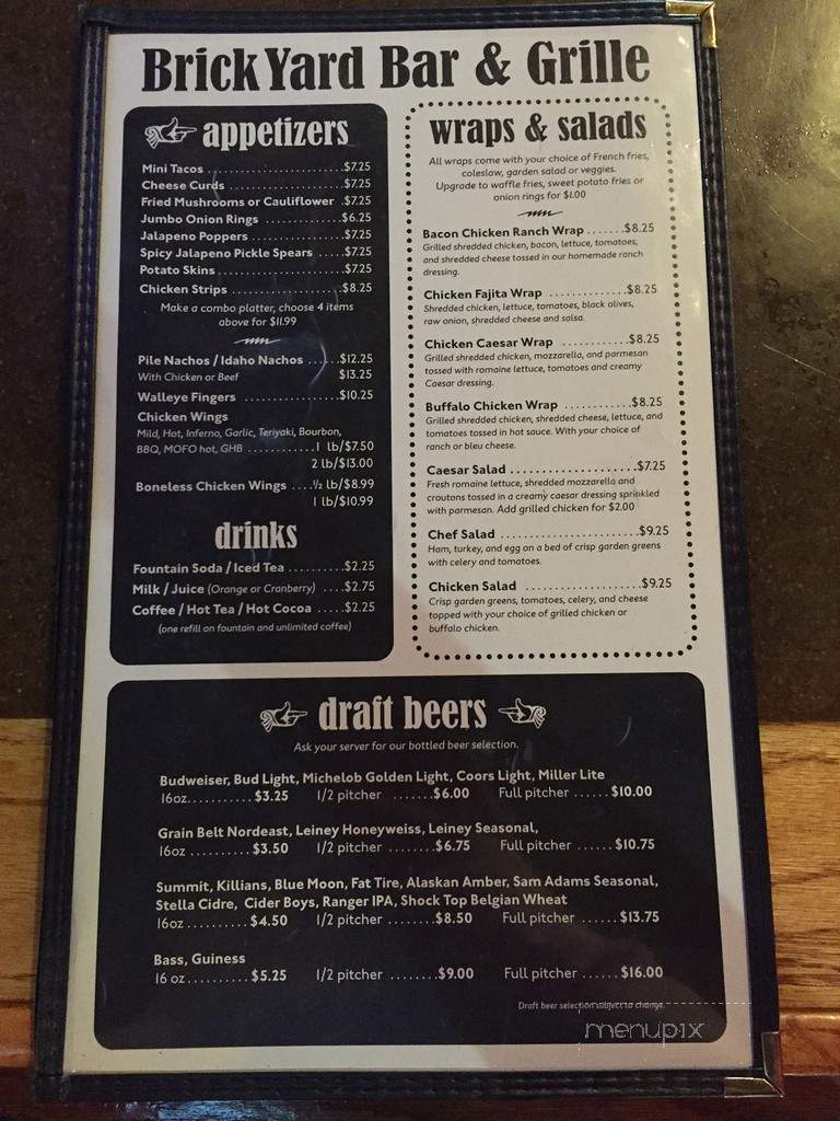 Brick Yard Bar & Grill - Clear Lake, MN