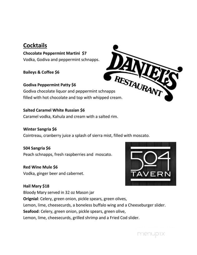 Daniel's Restaurant - Kasson, MN