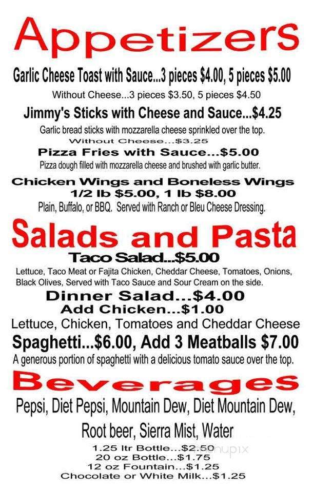 Jimmy's Pizza - Kasson, MN