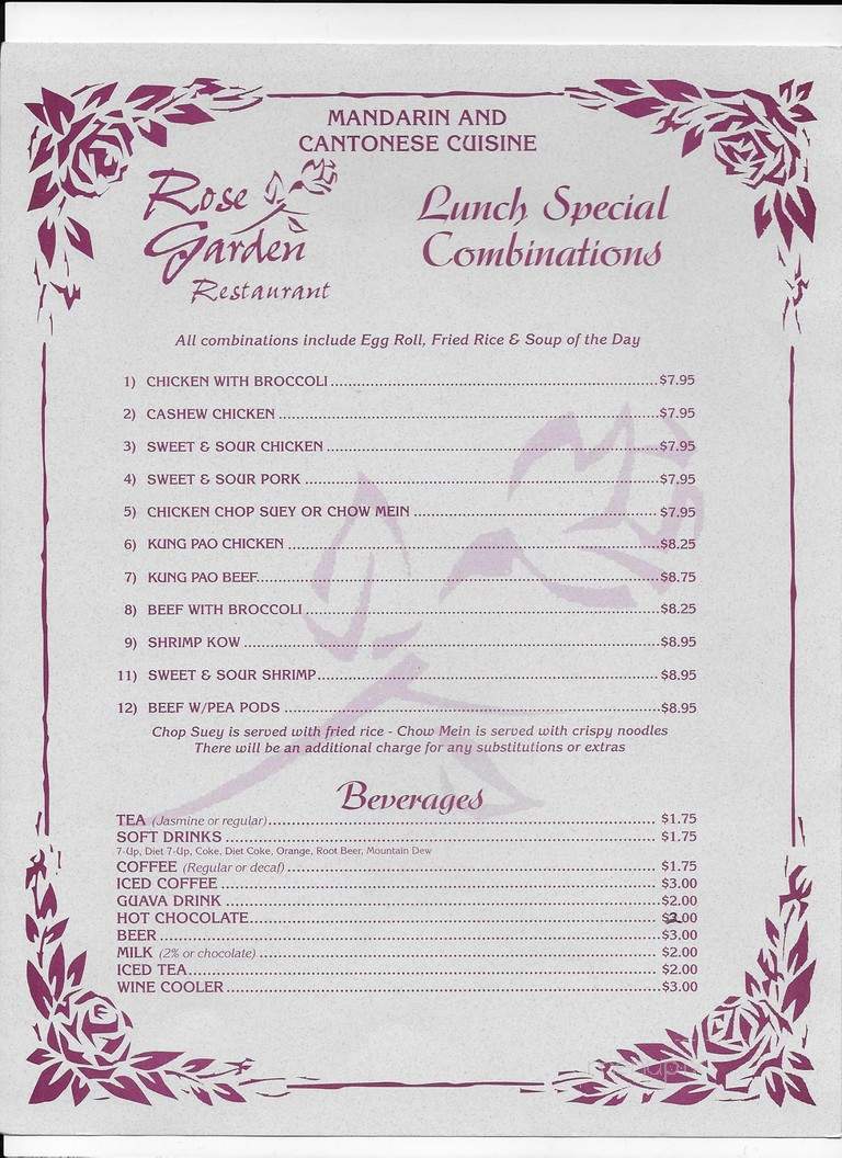 Rose Garden Restaurant - International Falls, MN