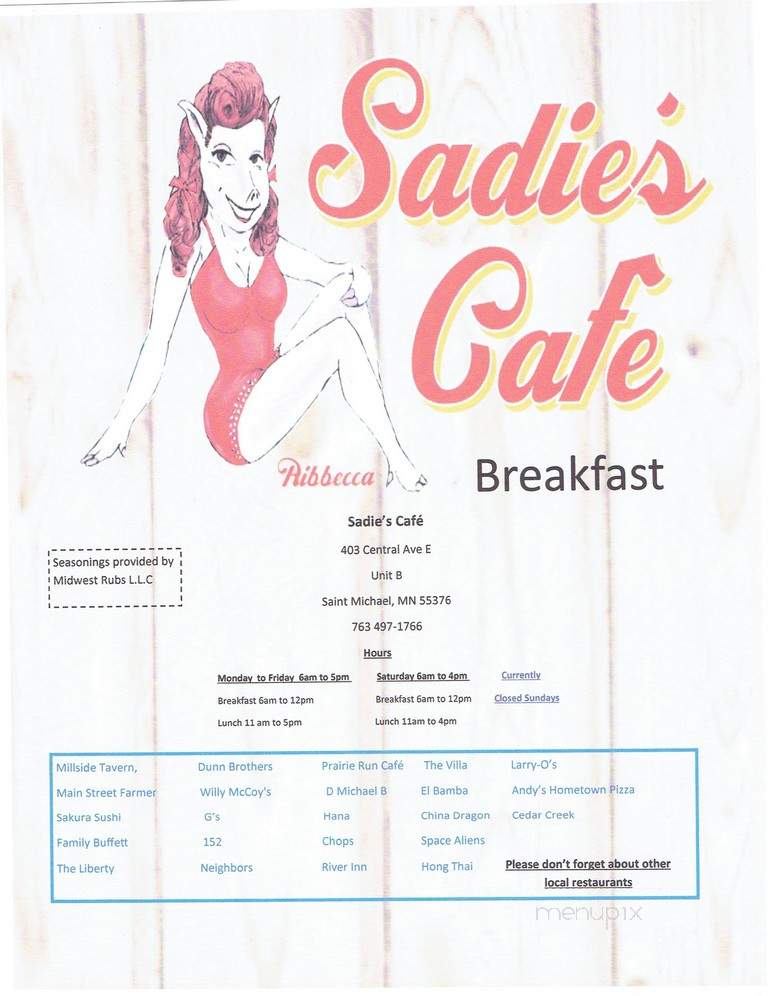 Sadie's Coffee - Saint Michael, MN