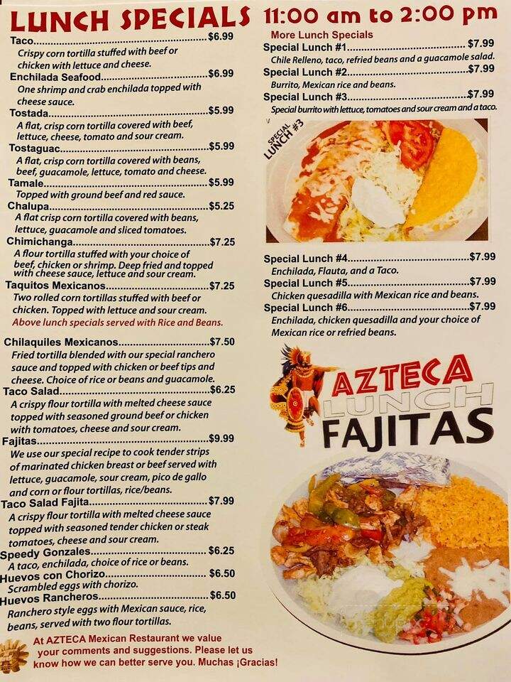 La Azteca - Worthington, MN