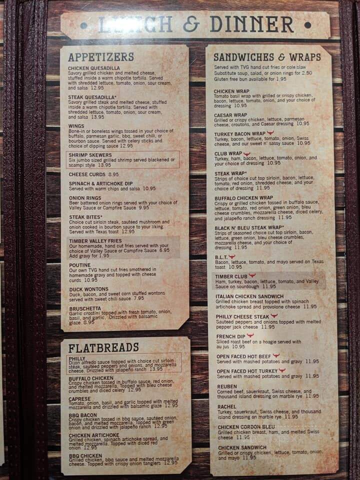 Timber Valley Grill - Milaca, MN