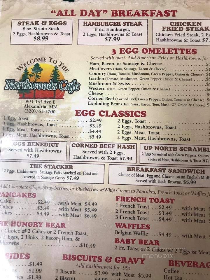 Northwoods Cafe - Alexandria, MN