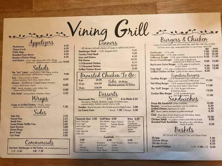 Vining Grill - Vining, MN