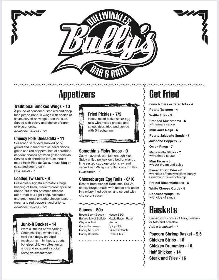 Bullwinkle's - Nevis, MN