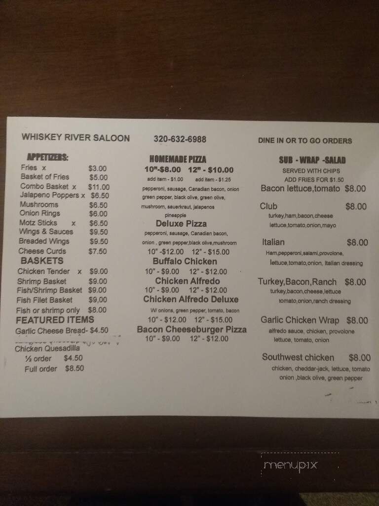 Whiskey River Saloon - Little Falls, MN