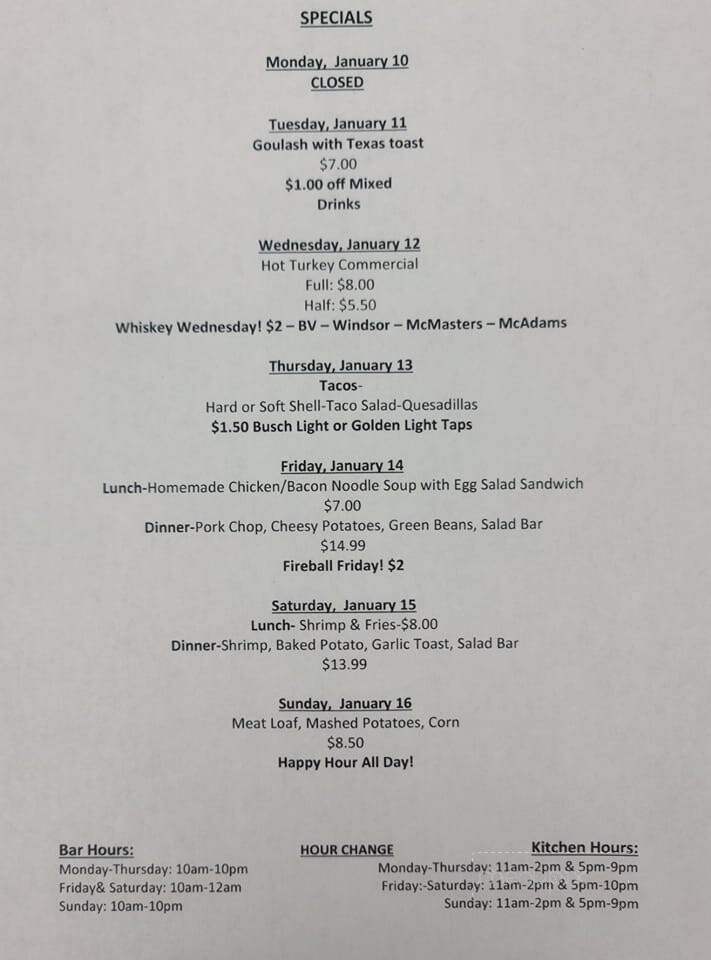 The Still Bar & Grill - Dunnell, MN