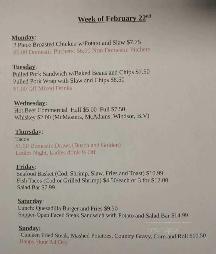 The Still Bar & Grill - Dunnell, MN