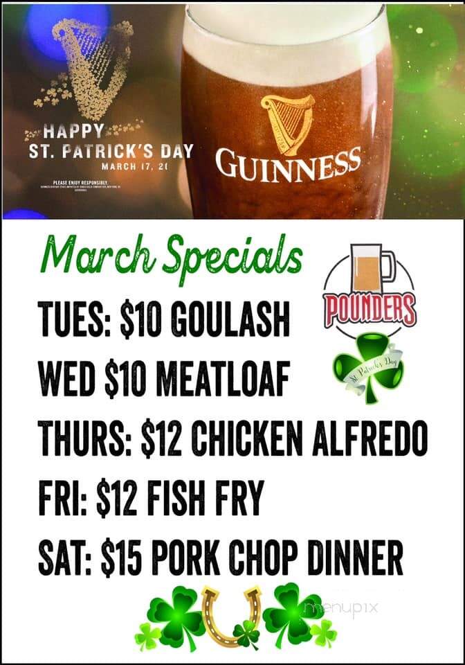 Pounder's Bar and Grill - Cologne, MN