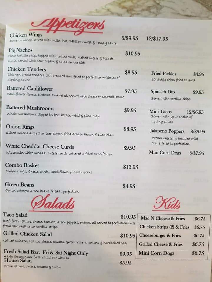 The Creek Bar & Grill - Rose Creek, MN