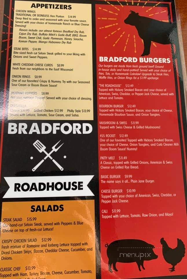 Bradford Roadhouse Bar & Grill - Cambridge, MN