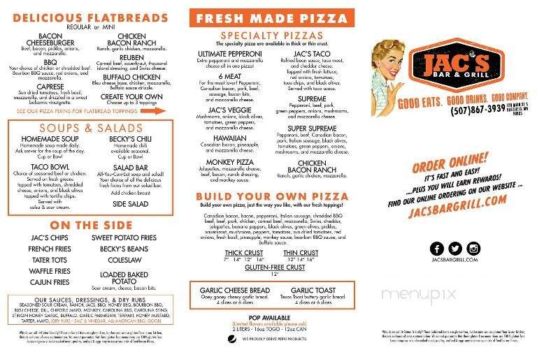 Jac's Bar and Grill - Chatfield, MN