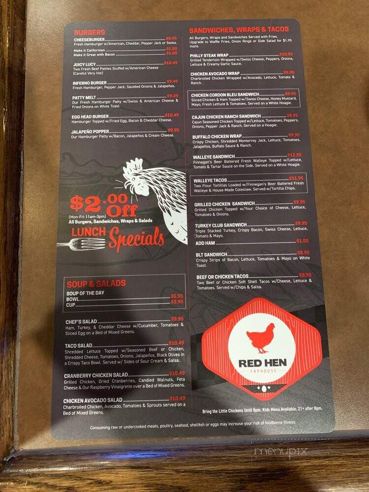 Red Hen Taphouse - Dilworth, MN