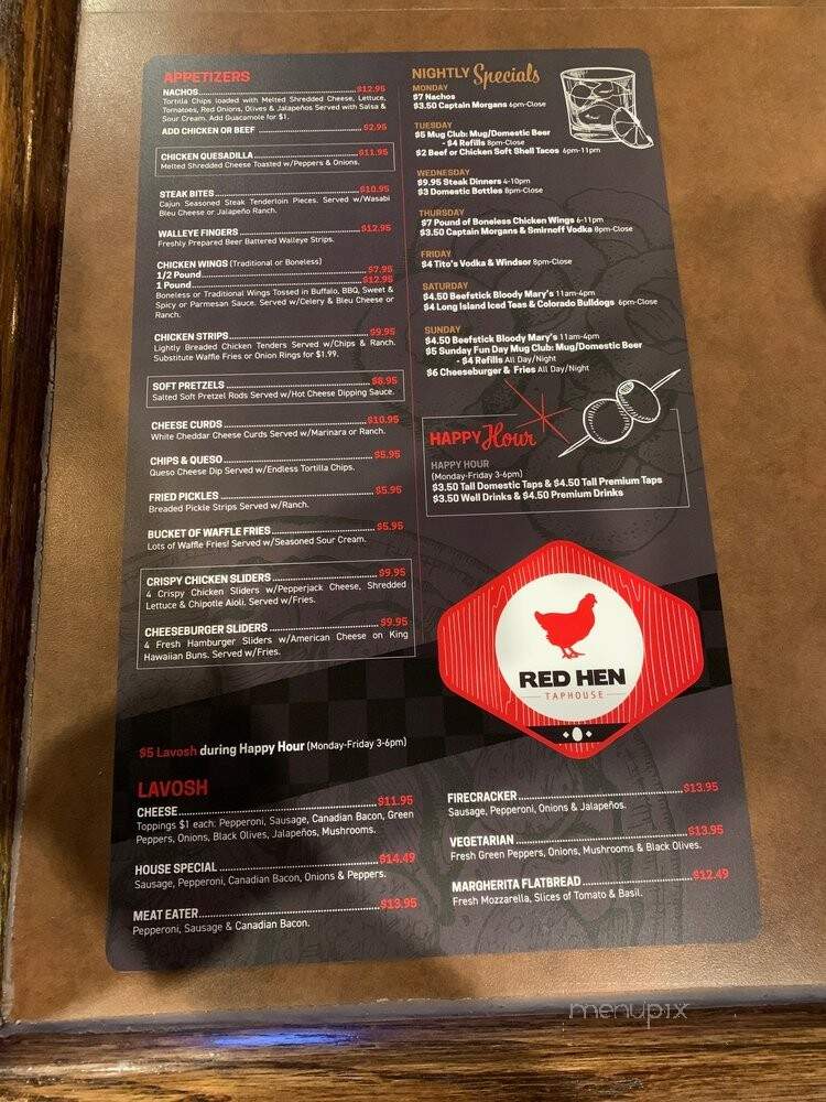 Red Hen Taphouse - Dilworth, MN