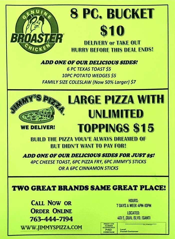 Jimmy's Pizza - Isanti, MN