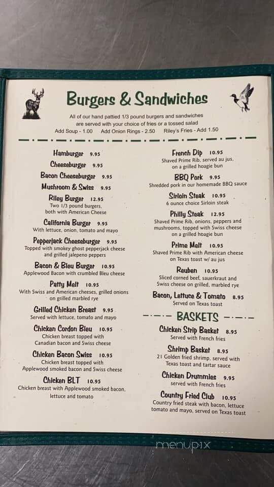 Riley's Fine Food & Drink - Deer River, MN