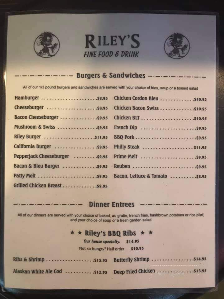 Riley's Fine Food & Drink - Deer River, MN