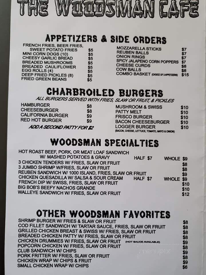 Woodsman Cafe - Remer, MN