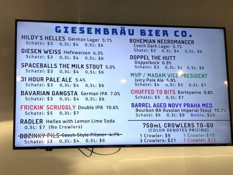 Giesenbrau Bier Co - New Prague, MN