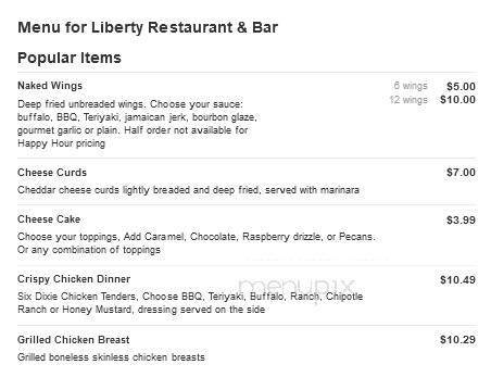 Liberty Restaurant & Bar - SAINT MICHAEL, MN