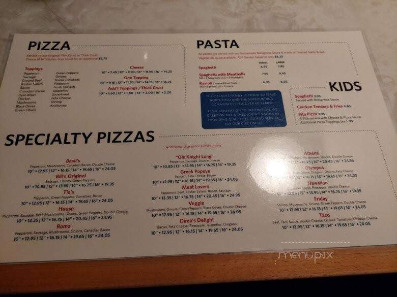 Basil's Pizza Palace - Northfield, MN