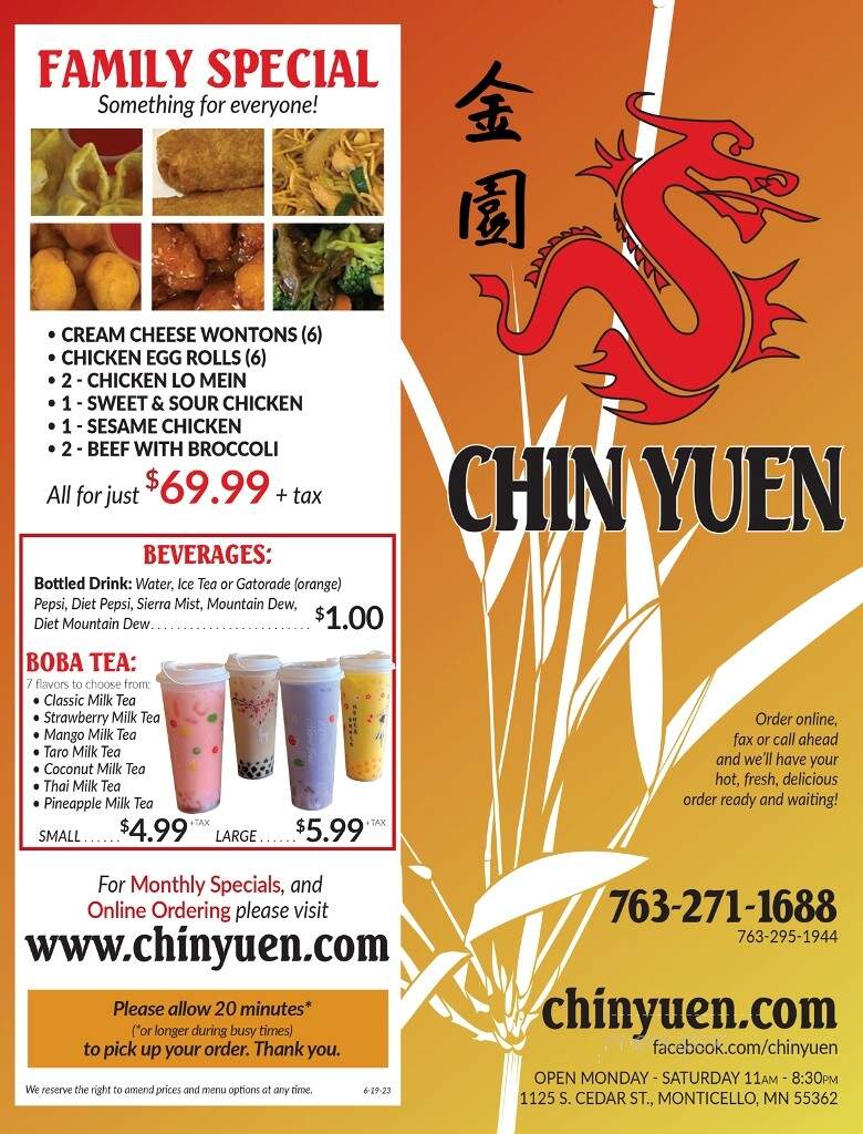 Chin Yuen - Monticello, MN