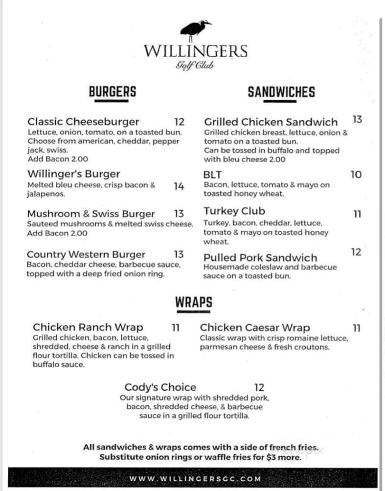 Willingers Grill - Northfield, MN