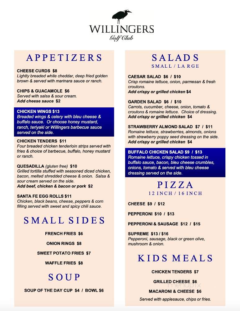 Willingers Grill - Northfield, MN