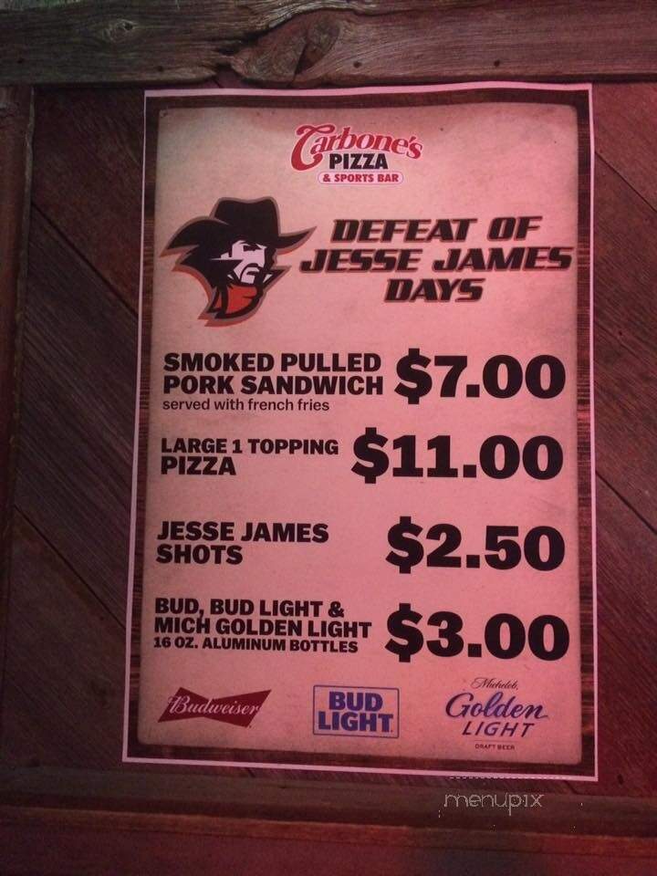 Carbone's Pizza & Sports Bar - Northfield, MN