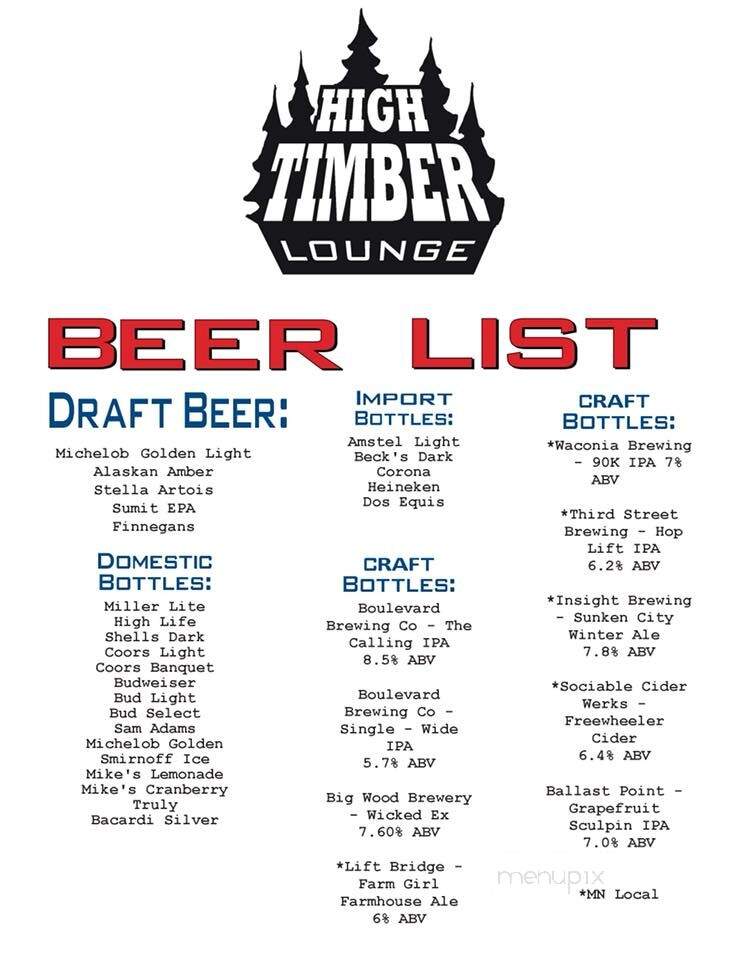 High TImber Lounge - Chanhassen, MN