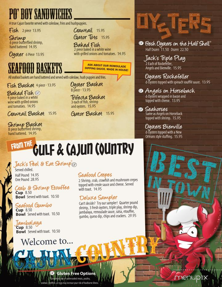 Cajun Jack's Bar & Grill - Elizabeth, IL