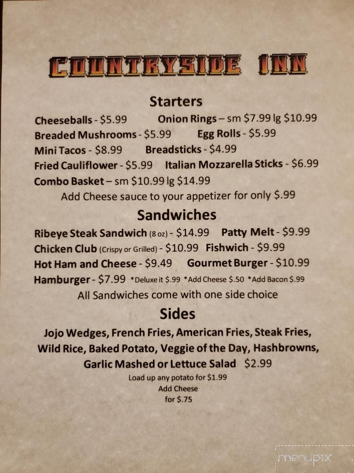 Countryside Inn Steakhouse - Adrian, MN