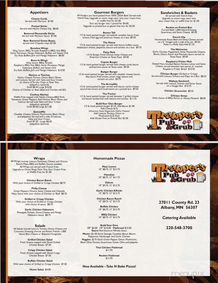 Trappers Pub & Grub - Albany, MN