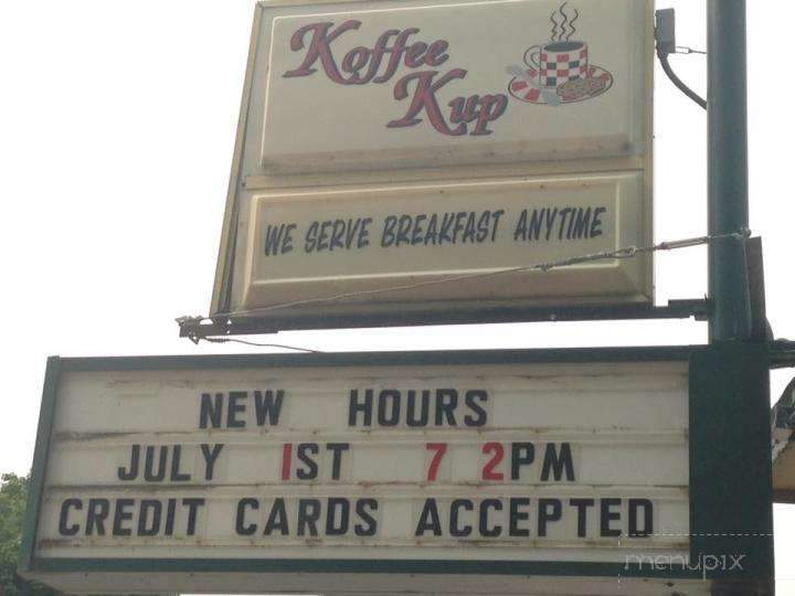 Koffee Kup Kafe - Arnolds Park, IA