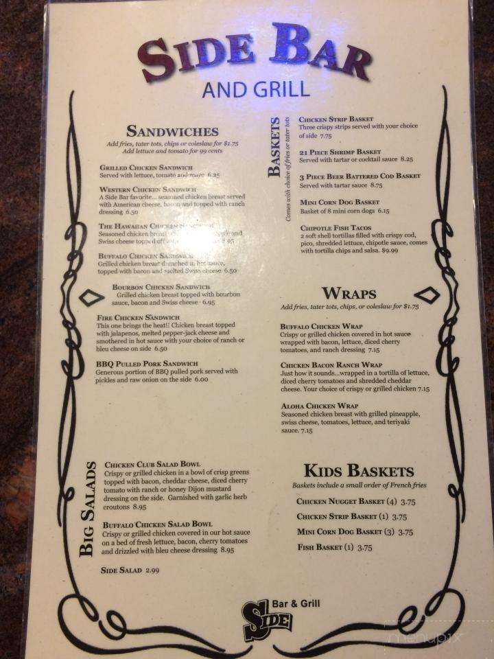 Side Bar & Grill - Cold Spring, MN