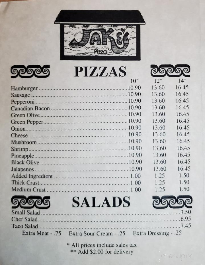 Jake's Pizza - Albert Lea, MN